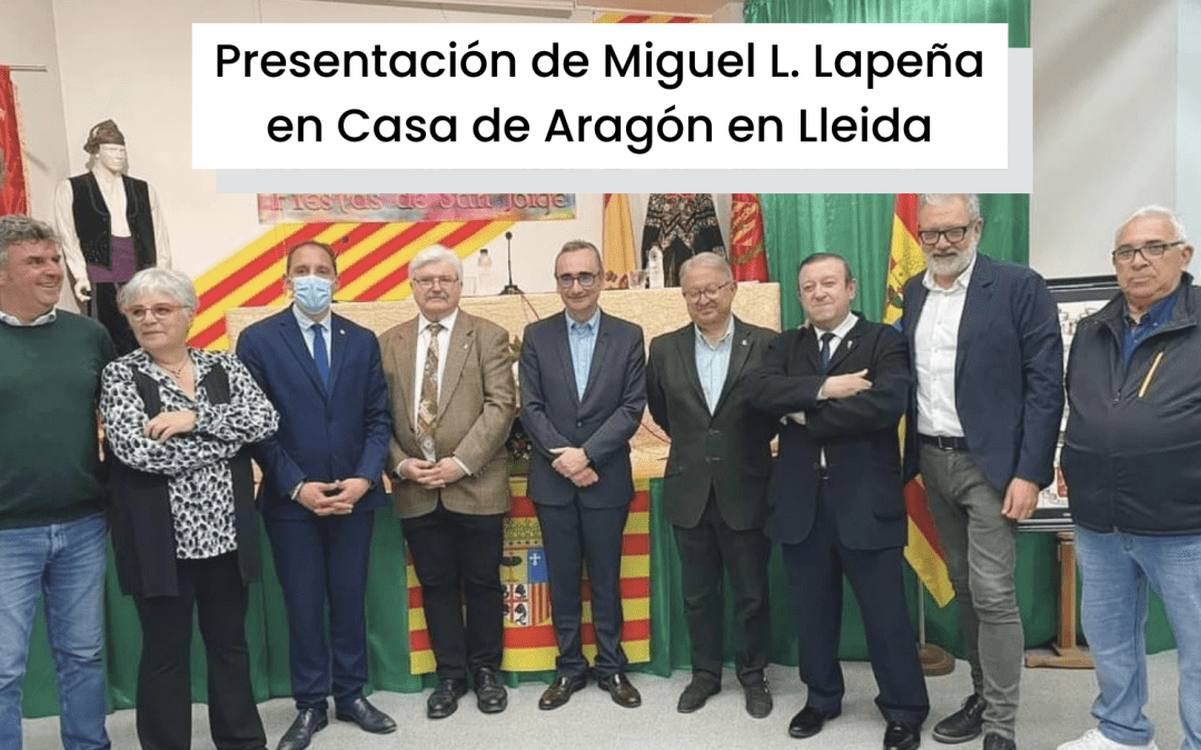 Presentación del «GuíaBurros: Agenda 2030», en Casa de Aragón en Lleida