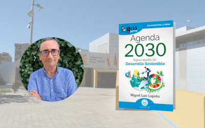 Presentación del GuíaBurros: Agenda 2030 en  la Sede de la Comarca del Bajo Cinca en Fraga, Huesca